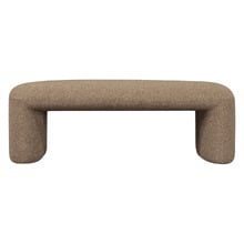Mikhail Boucle Ottoman Bench